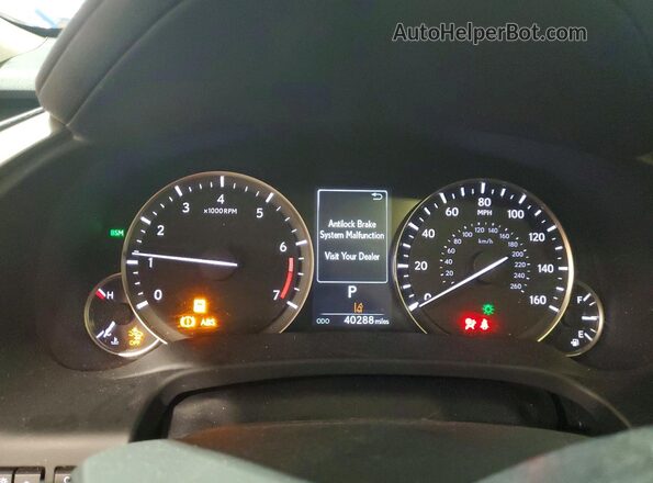 JTJHZKFA2M2032007 2021 LEXUS RX White Вид щитка приладів