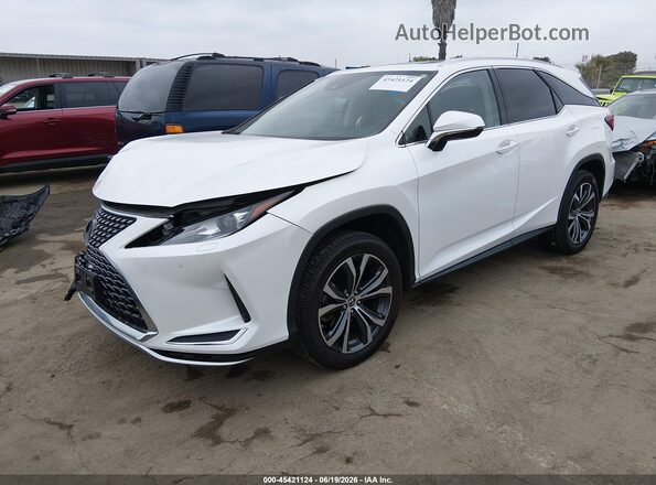 JTJHZKFA4N2037565 2022 LEXUS RX 350L Белый Передняя левая четверть