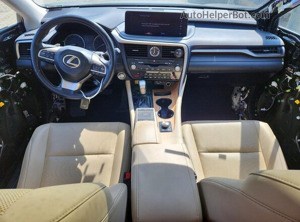 JTJHZKFAXM2029419 2021 LEXUS RX Black Вид панелі приладів