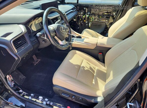 JTJHZKFAXM2029419 2021 LEXUS RX Black Вид салону спереду
