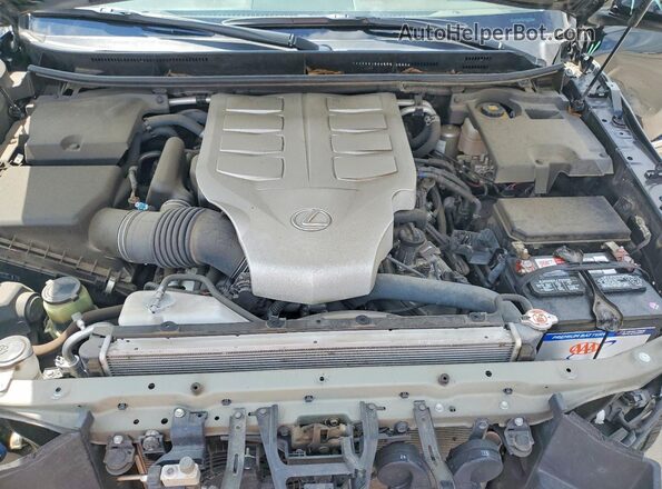 JTJJM7FX3K5217048 2019 LEXUS GX Black ძრავის განყოფილების ხედი