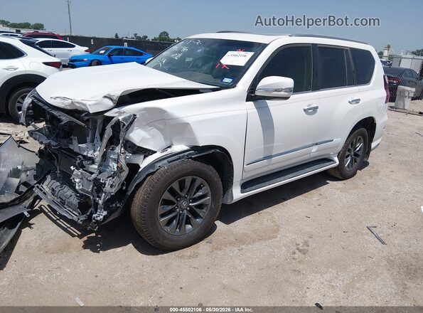 JTJJM7FX5K5229878 2019 LEXUS GX 460 Белый Передняя левая четверть