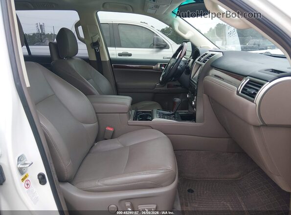 JTJJM7FX9G5124168 2016 LEXUS GX 460 White Vista interior delantera