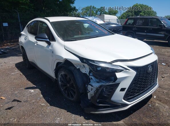JTJKGCEZ5N2002607 2022 LEXUS NX 350 White წინა ხედი