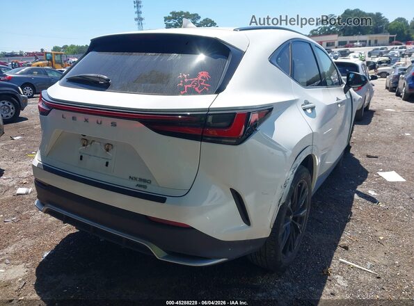 JTJKGCEZ5N2002607 2022 LEXUS NX 350 White უკანა მარჯვენა