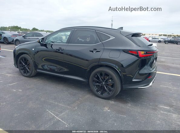 JTJKGCEZXN2006197 2022 LEXUS NX 350 Black Trasero izquierdo