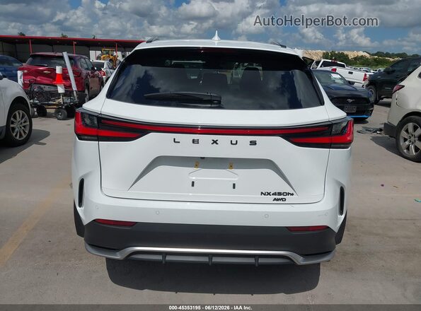 JTJKKCFZ2S2053796 2025 LEXUS NX 450H+ Белый 