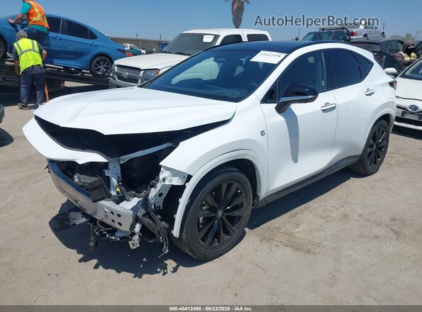 JTJKKCFZ4S2056649 2025 LEXUS NX 450H+ White Przód lewy
