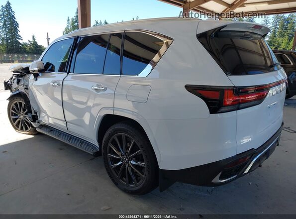 JTJMB7CX3S4082442 2025 LEXUS LX 600 White Задня ліва чверть