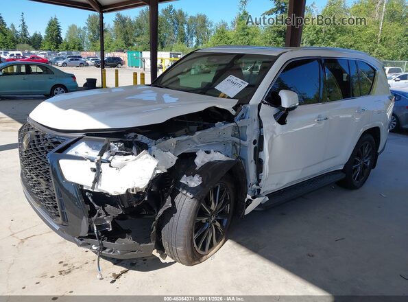 JTJMB7CX3S4082442 2025 LEXUS LX 600 White Передня ліва чверть
