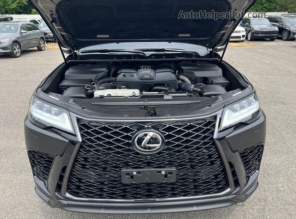 JTJMB7CX6P4024686 2023 LEXUS LX Gray Առջևի վահանակի տեսք