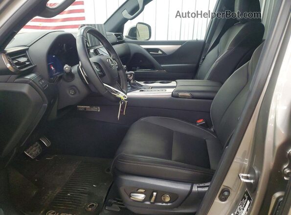 JTJMB7CX9P4019708 2023 LEXUS LX Beige Вид салону спереду