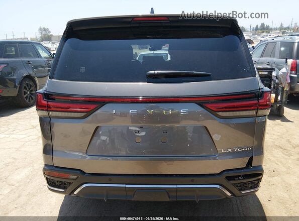 JTJMD7CX1S4005644 2025 LEXUS LX 700H Gray 