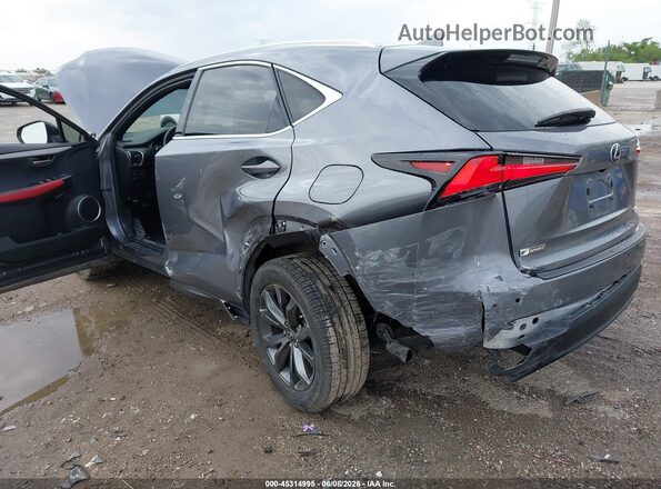 JTJSARBZ1M2193689 2021 LEXUS NX 300 Gray Вид спереду