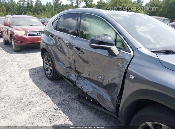 JTJSARBZ2L5007610 2020 LEXUS NX 300 Gray Front view