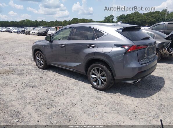 JTJSARBZ2L5007610 2020 LEXUS NX 300 Gray Rear left