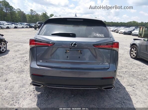 JTJSARBZ2L5007610 2020 LEXUS NX 300 Gray 