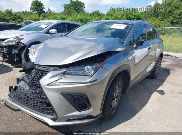 JTJSARBZ2M5022187 2021 LEXUS NX 300 Серебряный Передняя левая четверть