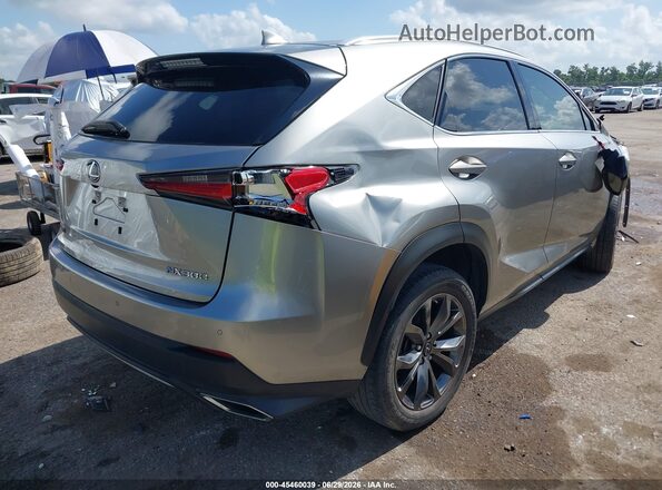 JTJSARBZ2M5022187 2021 LEXUS NX 300 Серебряный Задняя правая четверть