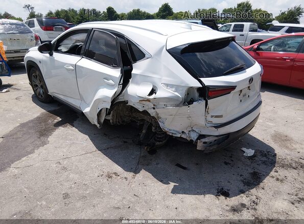 JTJSARBZ3M5029276 2021 LEXUS NX 300 White Trasero izquierdo