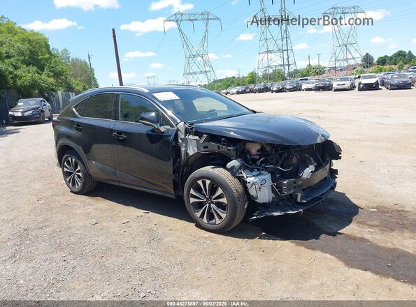 JTJSARDZ1L2232535 2020 LEXUS NX 300 Black წინა ხედი