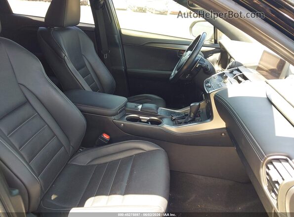 JTJSARDZ1L2232535 2020 LEXUS NX 300 Black წინა სალონის ხედი