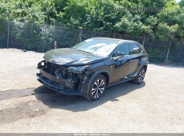 JTJSARDZ1L2232535 2020 LEXUS NX 300 Black წინა მარცხენა ხედი სამი მეოთხედიდან