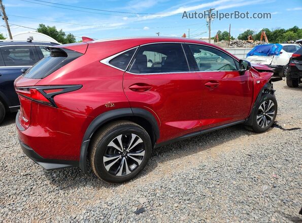JTJSARDZ5M2259691 2021 LEXUS NX Red Tył prawy