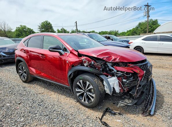JTJSARDZ5M2259691 2021 LEXUS NX Red Przód prawy