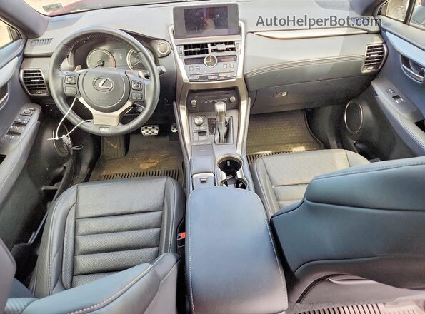 JTJSARDZ5M2259691 2021 LEXUS NX Red Widok deski rozdzielczej