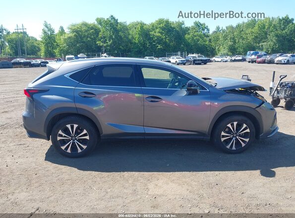JTJSARDZ7M2261152 2021 LEXUS NX Gray Widok wnętrza z tyłu