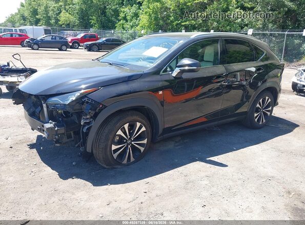 JTJSARDZ8M2242349 2021 LEXUS NX 300 Black Передня ліва чверть