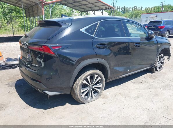 JTJSARDZ8M2242349 2021 LEXUS NX 300 Black Задня права чверть