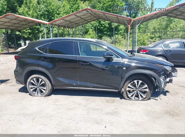 JTJSARDZ8M2242349 2021 LEXUS NX 300 Black Вид задньої частини салону