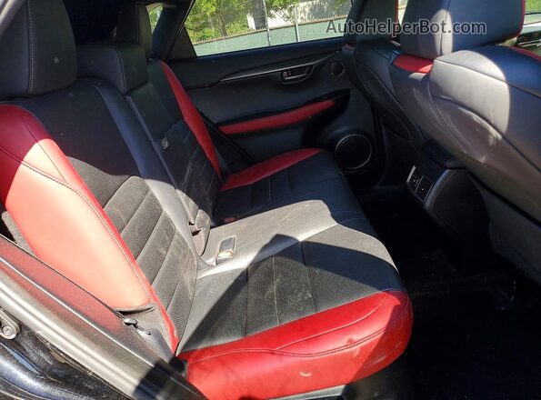 JTJSARDZ9L2222402 2020 LEXUS NX Black Вид задніх сидінь
