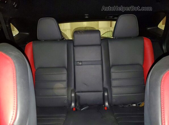 JTJSARDZXM2252669 2021 LEXUS NX Black Հետևի նստատեղերի տեսք