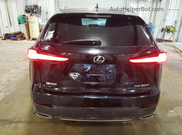 JTJSARDZXM2252669 2021 LEXUS NX Black Հետևի տեսք