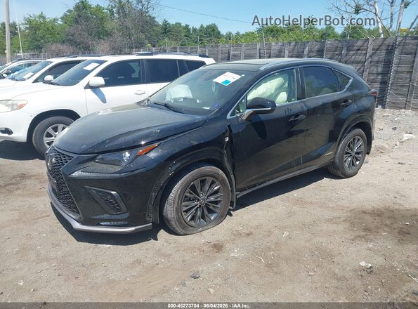 JTJSJRDZ0M2147560 2021 LEXUS NX 300H Black წინა მარცხენა ხედი სამი მეოთხედიდან