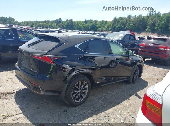 JTJSJRDZ0M2147560 2021 LEXUS NX 300H Black უკანა სალონის ხედი