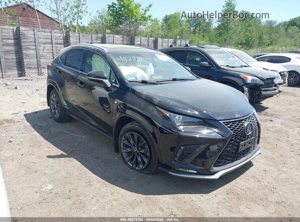 JTJSJRDZ0M2147560 2021 LEXUS NX 300H Black წინა ხედი