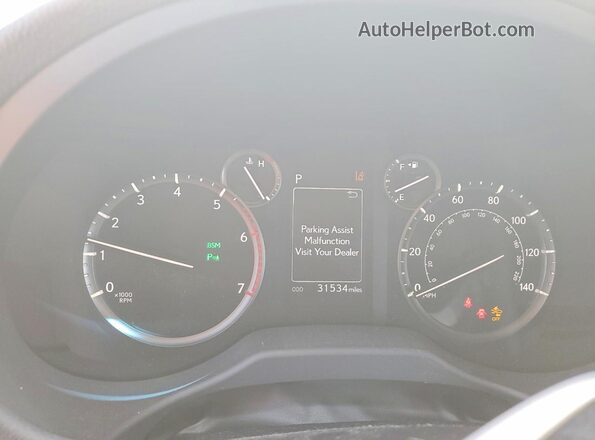 JTJSM7BX5P5350296 2023 LEXUS GX White Instrument cluster view