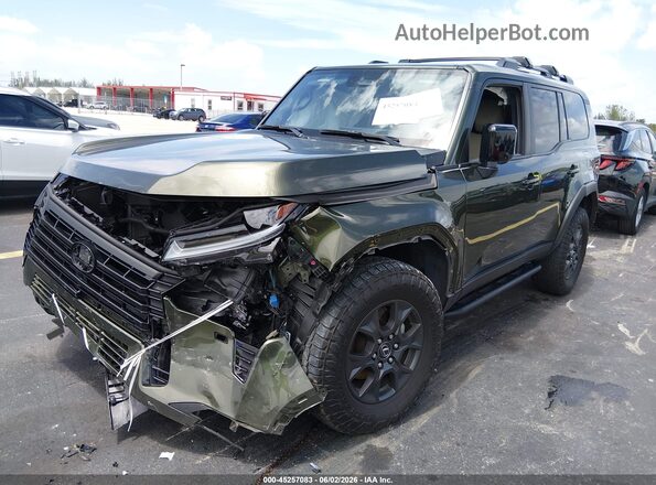 JTJTBCDX0R5024523 2024 LEXUS GX 550 Green Widok z przodu