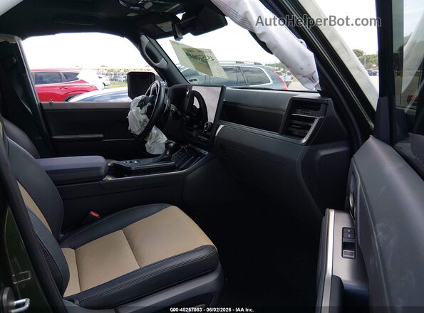 JTJTBCDX0R5024523 2024 LEXUS GX 550 Green Widok wnętrza z przodu