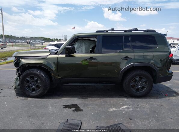 JTJTBCDX0R5024523 2024 LEXUS GX 550 Green Widok wnętrza z tyłu