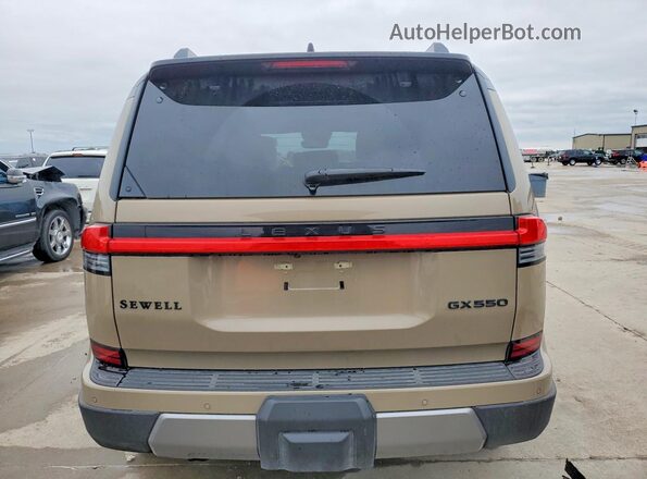JTJTBCDX4S5051908 2025 LEXUS GX Beige Rear view