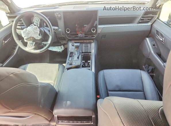 JTJTBCDX7R5025345 2024 LEXUS GX Серебряный Вид панели приборов