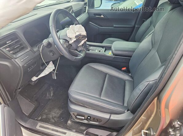 JTJTBCDX7R5025345 2024 LEXUS GX Серебряный Вид салона спереди