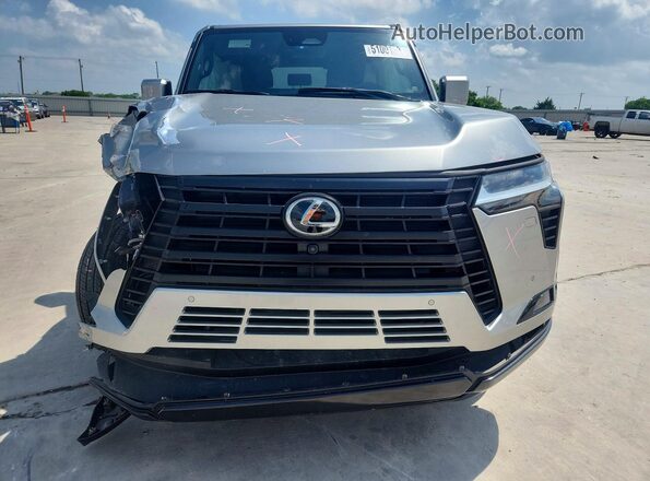 JTJTBCDX7R5025345 2024 LEXUS GX Серебряный Вид спереди