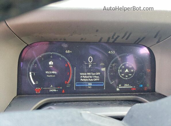 JTJTBCDX8R5003788 2024 LEXUS GX Black Instrument cluster view