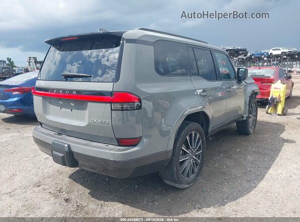 JTJVBCDX8R5017294 2024 LEXUS GX 550 Gray Rear right